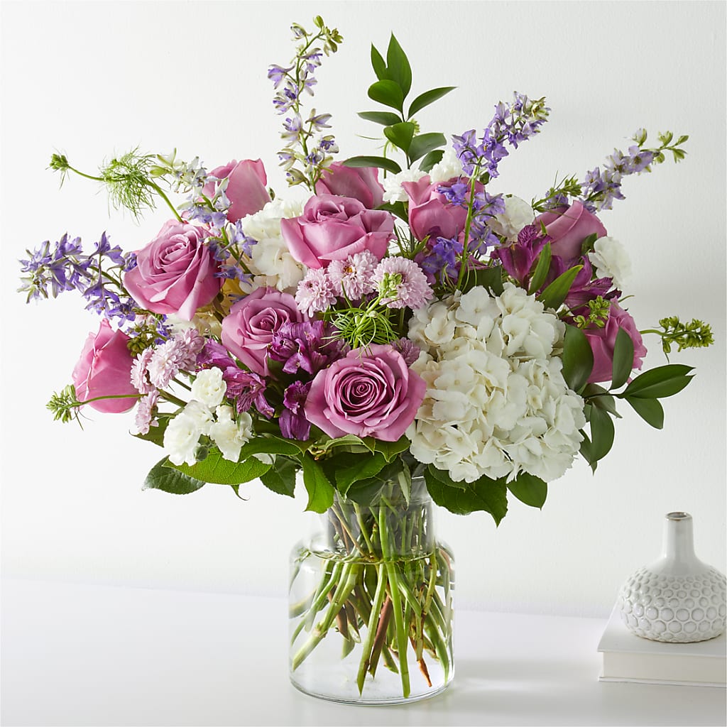 Violet Caress Bouquet – Paoli Mercantile, Paoli IN