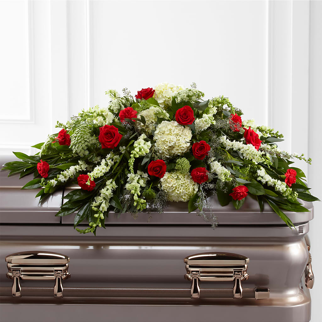 Sincerity Casket Spray – Paoli Mercantile, Paoli IN