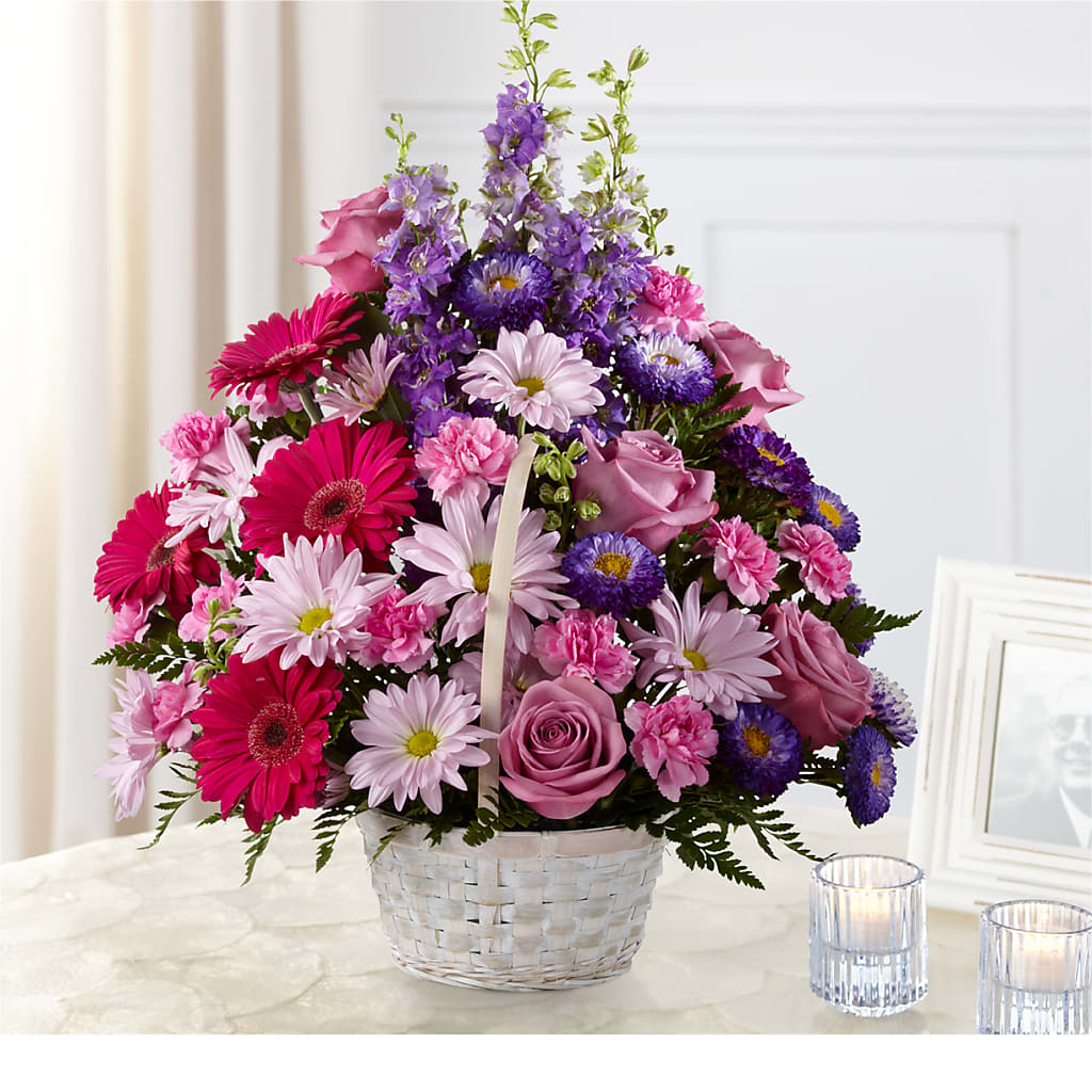 Pastel Peace Basket – Paoli Mercantile, Paoli IN