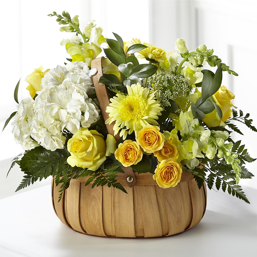 Rustic Remembrance Basket – Paoli Mercantile, Paoli IN