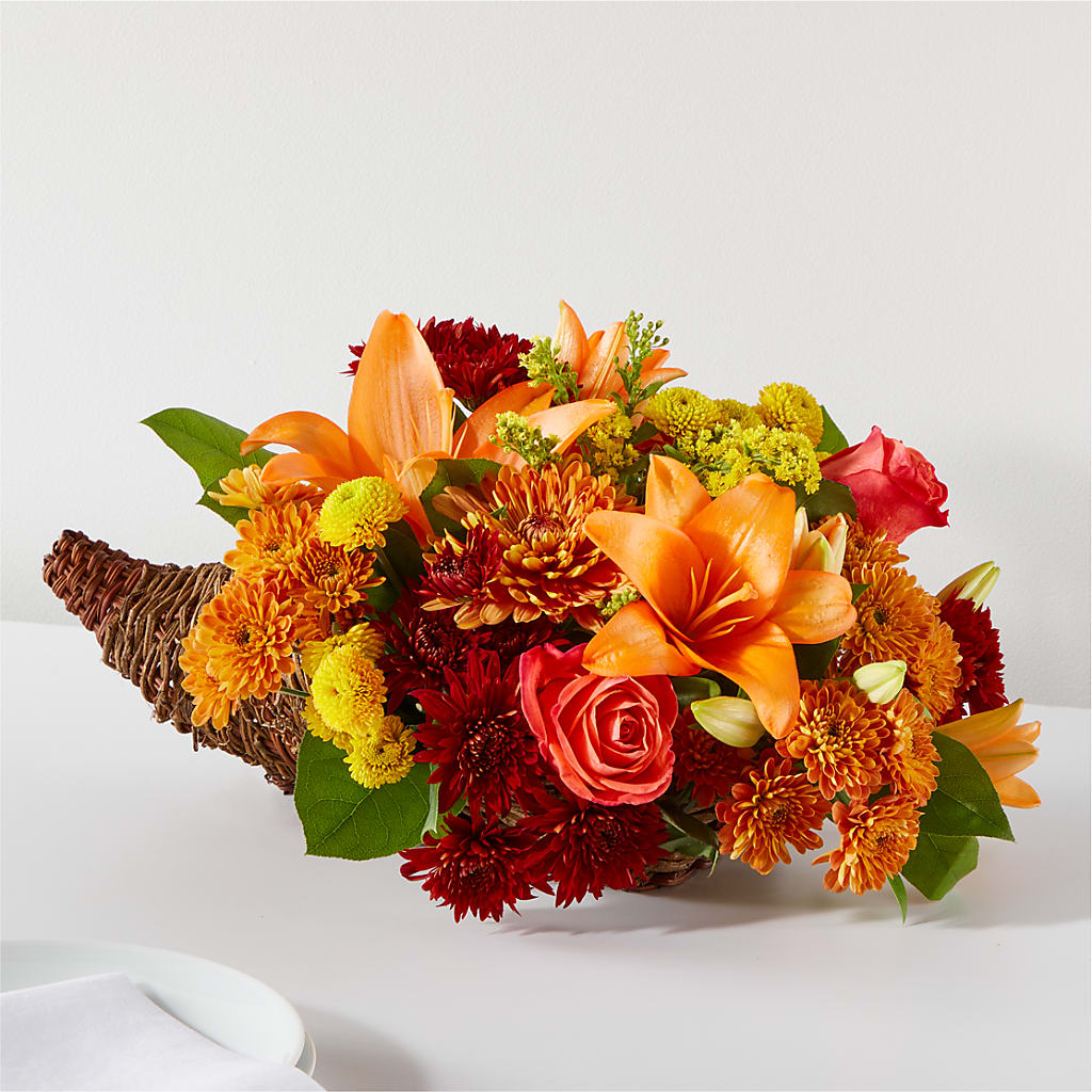 Bouquet of Blessings Cornucopia – Paoli Mercantile, Paoli IN
