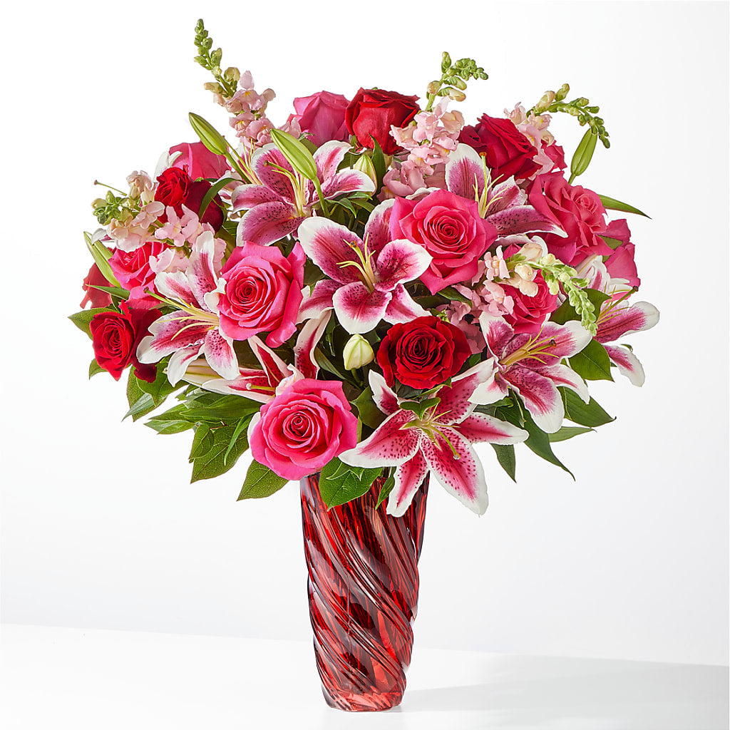Always You Bouquet with Luxe Swirl Vase – Paoli Mercantile, Paoli IN
