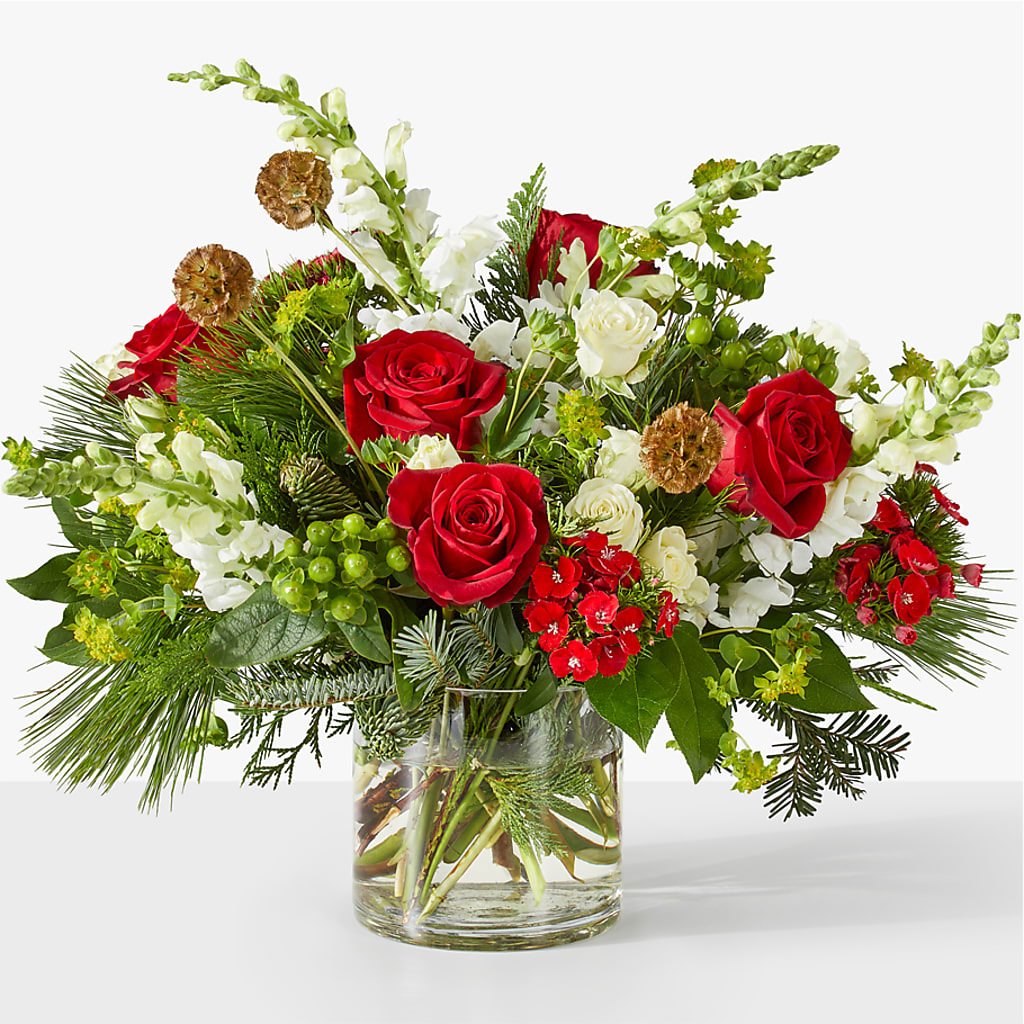 Deck the Halls Bouquet – Paoli Mercantile, Paoli IN