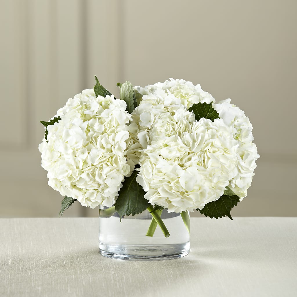 White Hydrangea Bouquet – Paoli Mercantile, Paoli IN