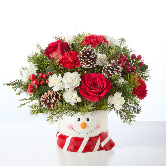 Jolly Snowman Bouquet –  Paoli Mercantile, Paoli IN