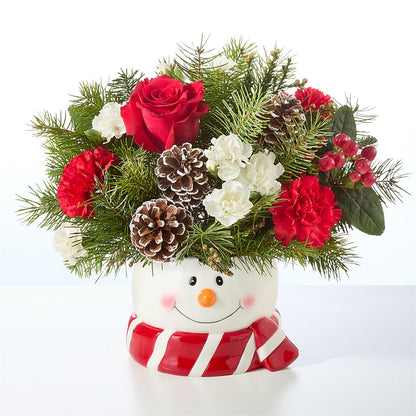 Jolly Snowman Bouquet –  Paoli Mercantile, Paoli IN