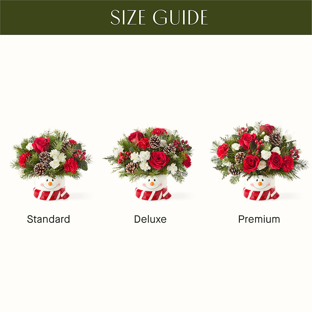 Jolly Snowman Bouquet –  Paoli Mercantile, Paoli IN