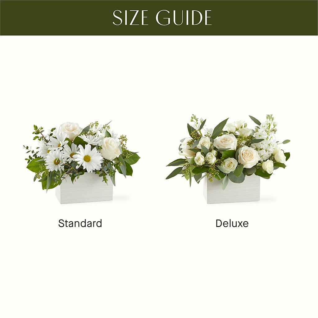 Fresh Linen Box Bouquet –  Paoli Mercantile, Paoli IN
