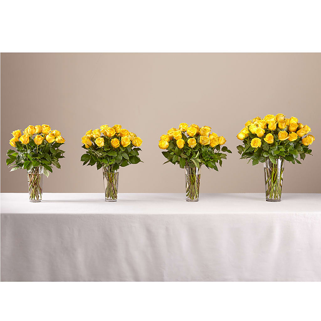 Long Stem Yellow Rose Bouquet –  Paoli Mercantile, Paoli IN