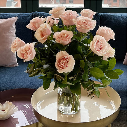 Long Stem Pink Rose Bouquet –  Paoli Mercantile, Paoli IN