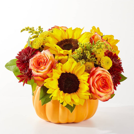 Golden Gourd Pumpkin Bouquet –  Paoli Mercantile, Paoli IN