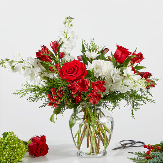 Merry Moment Bouquet – A Florist Original –  Paoli Mercantile, Paoli IN