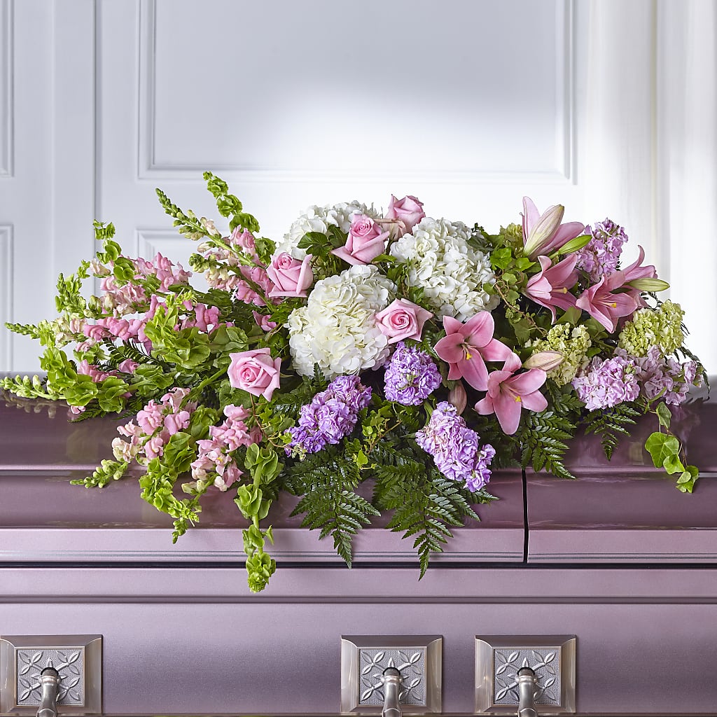 Life's Gratitude Casket Spray –  Paoli Mercantile, Paoli IN