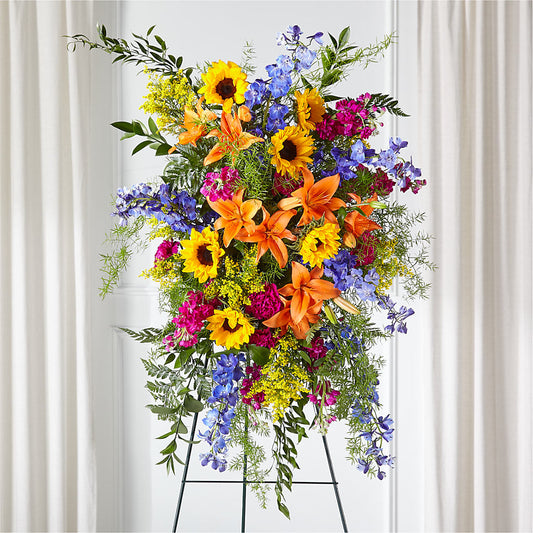 Sunlit Memories Standing Spray (Standard) –  Paoli Mercantile, Paoli IN