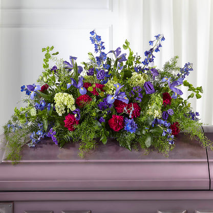 Always Treasured Casket Spray –  Paoli Mercantile, Paoli IN