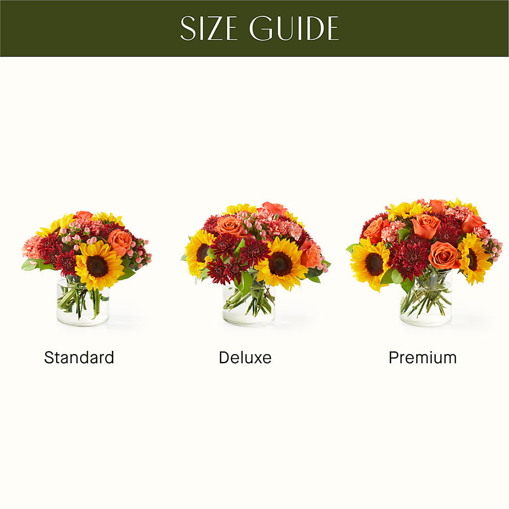 September Sunset Bouquet –  Paoli Mercantile, Paoli IN