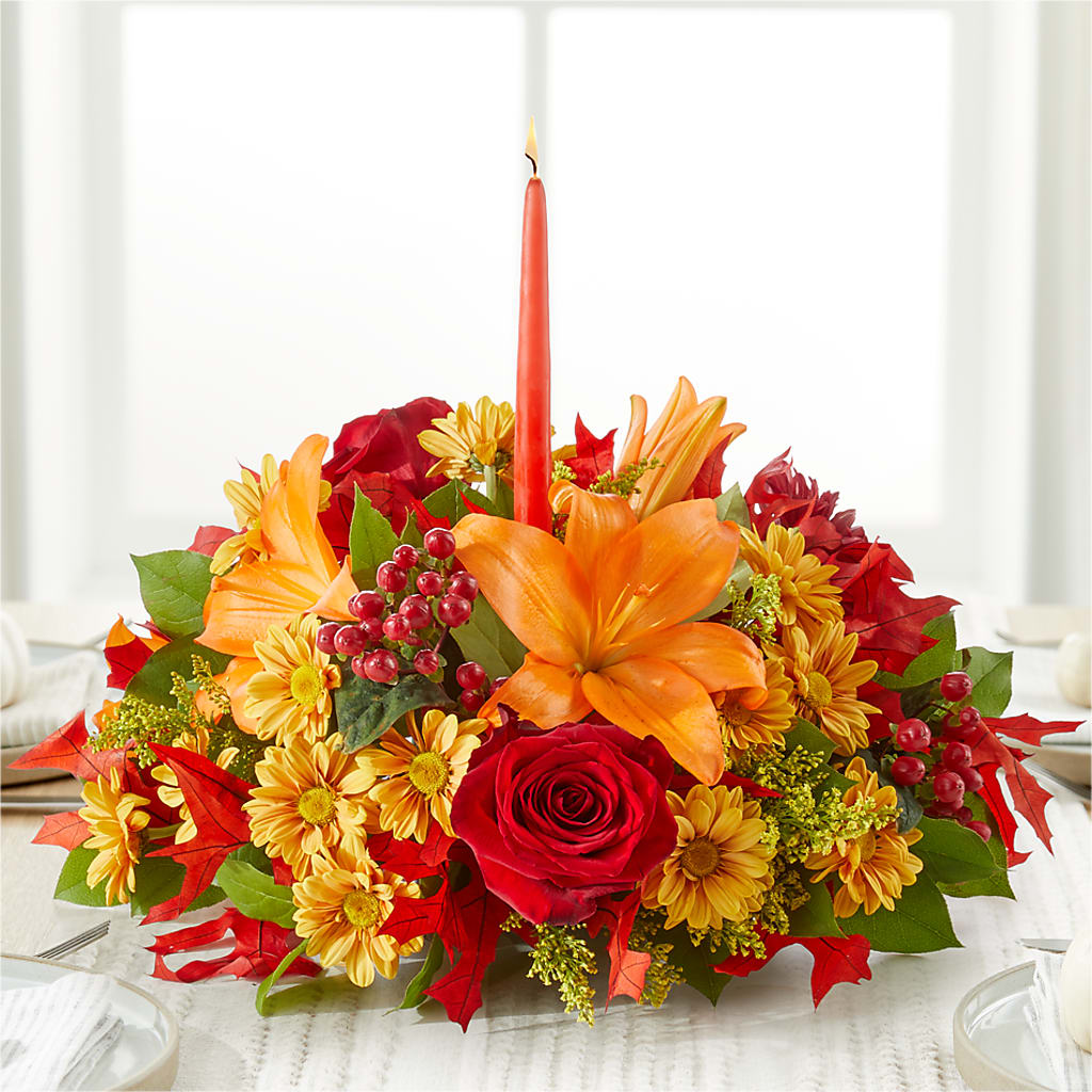 Autumn's Embrace Centerpiece –  Paoli Mercantile, Paoli IN